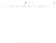 Tablet Screenshot of expertphotography.com.au